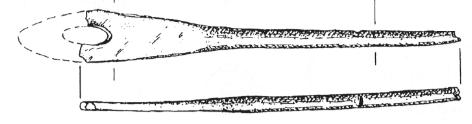 Nadel aus Corvey, Zeichnung