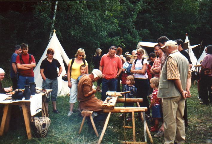 Holzhandwerk in Düppel