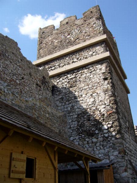Blick auf den Bergfried